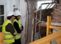 Avanzan las obras de modernización energética del edificio Ovoide con una inversión superior a los 720.000 euros