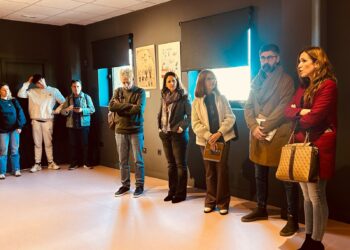 La Facultad de Educación inaugura una exposición de dibujos infantiles de la Guerra Civil cedidos por el Ayuntamiento de Benalmádena