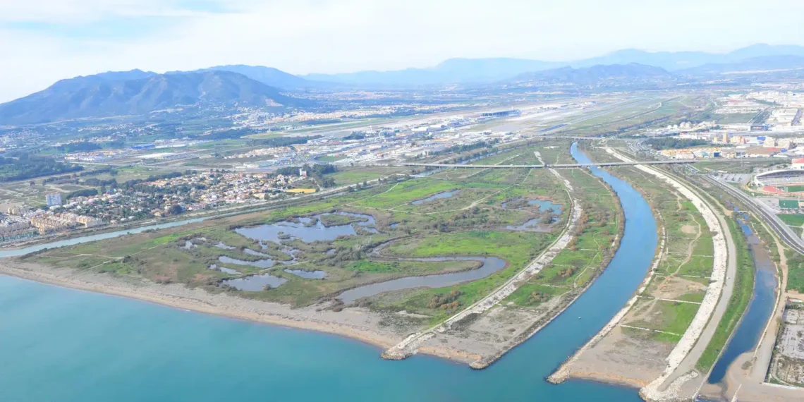 El Ayuntamiento avanza en las obras de rehabilitación del puente de la carretera MA-21 sobre el río Guadalhorce