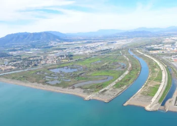 El Ayuntamiento avanza en las obras de rehabilitación del puente de la carretera MA-21 sobre el río Guadalhorce