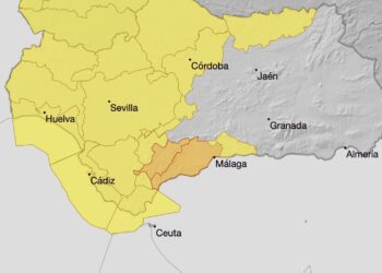 ‘Laurence’ trae de nuevo la alerta naranja a la Costa del Sol y el Riesgo de Inundaciones pasa a fase de Emergencia