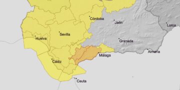 ‘Laurence’ trae de nuevo la alerta naranja a la Costa del Sol y el Riesgo de Inundaciones pasa a fase de Emergencia