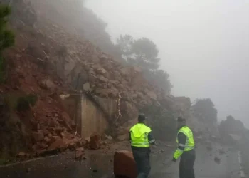 La lluvia anega caminos en Málaga y la Junta de Andalucía eleva al nivel 1 la fase de emergencia