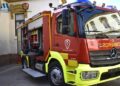 Cinco personas afectadas en un incendio en Málaga