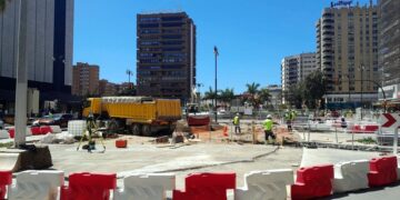 La Junta remodelará la glorieta de Las Chapas para adecuarla a las obras de ampliación del metro