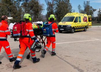 La explosión de una bombona de cloro obliga a evacuar a un hombre de 53 años al Hospital Costa del Sol