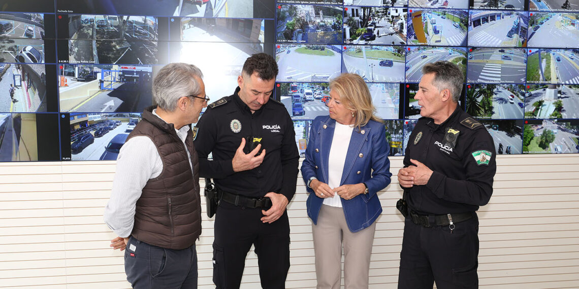 Marbella incorpora cámaras corporales a su Policía Local en un proyecto piloto de alta tecnología