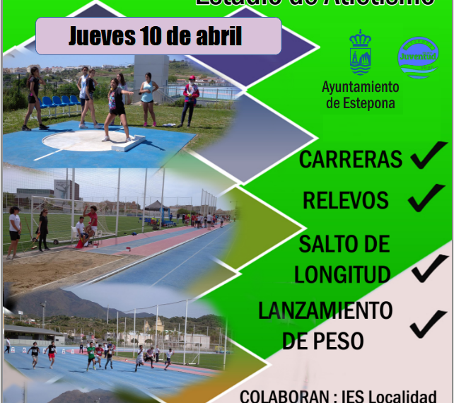 Más de 300 alumnos de Secundaria participarán en la Final del IV Torneo Infantil de Atletismo