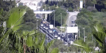 Hasta cuatro vehículos implicados en una colisión múltiple en la A-7 a la altura de Marbella