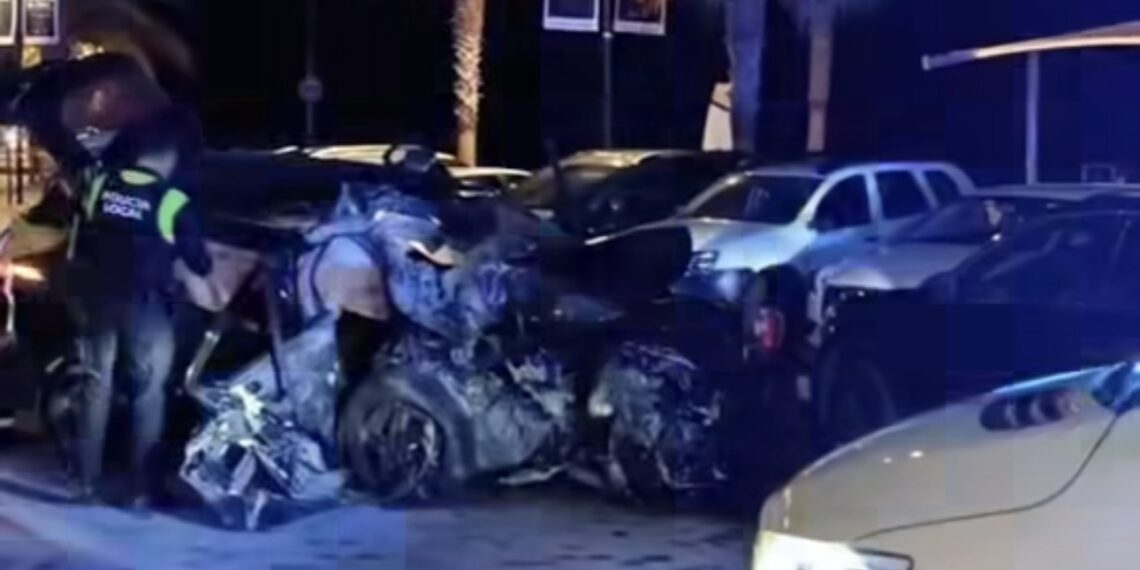 Fuerte accidente en el Paseo Marítimo de Fuengirola: dos víctimas mortales y tres heridos graves