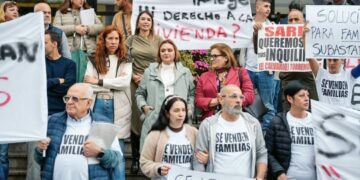 Sareb rompe su compromiso con el Ayuntamiento y deja «desanimados» y «desesperados» a los vecinos de El Calvario