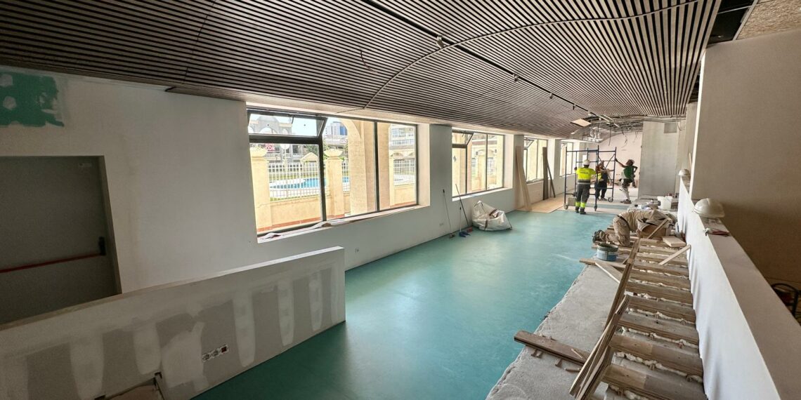 Las obras de la Biblioteca ‘Gloria Fuertes’ de Fuengirola están llegando a su fin