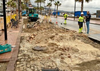 El Ayuntamiento crea una quincena de nuevos estacionamientos en el Paseo Marítimo