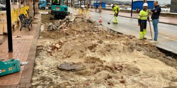 El Ayuntamiento crea una quincena de nuevos estacionamientos en el Paseo Marítimo