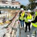 Avanzan las obras de Mercacentro, emblema comercial y símbolo de la pujanza de la Nueva Fuengirola