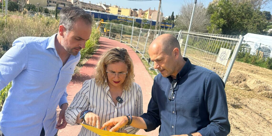 Comienzan en Fuengirola las obras del gimnasio al aire libre en el Parque de La Loma