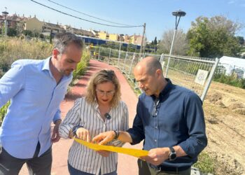 Comienzan en Fuengirola las obras del gimnasio al aire libre en el Parque de La Loma
