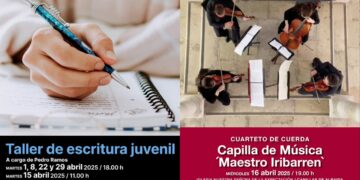 Actuaciones musicales y talleres para adolescentes, entre la programación cultural semanal de la Diputación