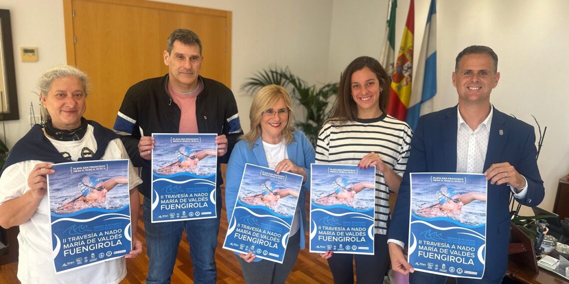 La II Travesía a Nado ‘María de Valdés’ de Fuengirola congregará a 500 nadadores de toda España