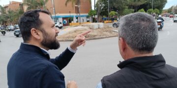 Benalmádena embellecerá la rotonda céntrica de Arroyo de la Miel tras concluir Acosol las obras de emergencia
