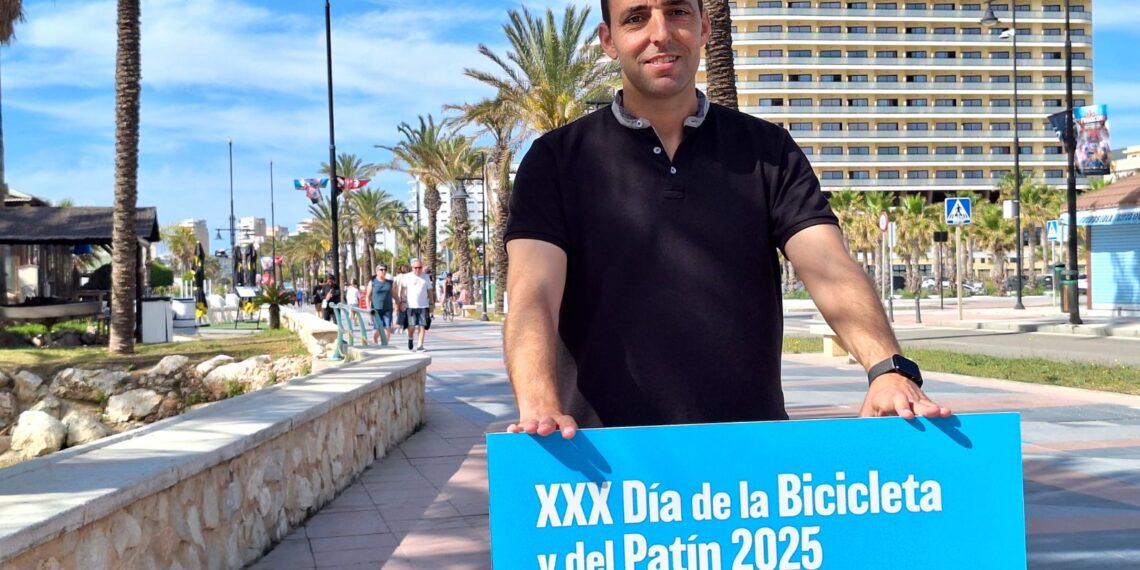 Torremolinos celebra el `Día de la Bicicleta y del Patín´ el próximo domingo 18 de mayo con un nuevo recorrido por el litoral