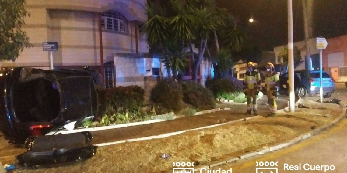 Tres heridos en dos accidentes de tráfico en Málaga capital