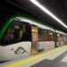 El metro de Málaga reanuda su funcionamiento tras la suspensión por el apagón eléctrico