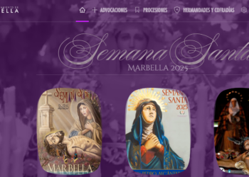Marbella lanza la web de Semana Santa actualizada y disponible en seis idiomas con toda la información sobre las procesiones