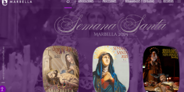 Marbella lanza la web de Semana Santa actualizada y disponible en seis idiomas con toda la información sobre las procesiones