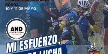 Alejandro Navarro será la primera persona con un 92% de discapacidad en participar en los 101 KM de Ronda