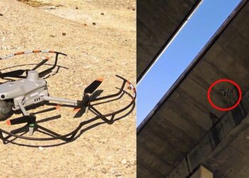 La autopista de la Costa del Sol refuerza la inspección técnica de sus viaductos mediante drones