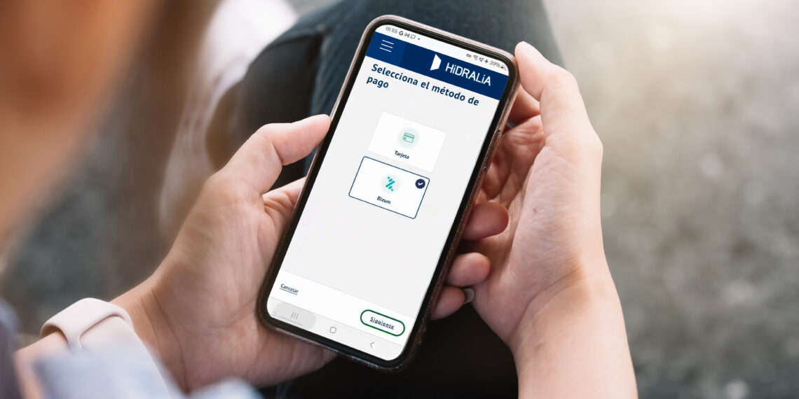 Hidralia integra bizum como forma de pago
