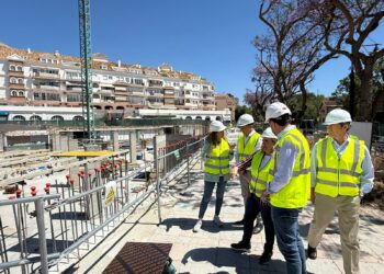 El Ayuntamiento de Fuengirola avanza en las obras del Nuevo Mercacentro, que ya alcanza el 20% de su ejecución