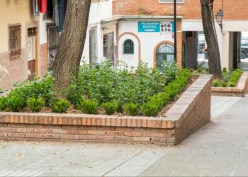 El Ayuntamiento de Marbella acomete una actuación de mejora y embellecimiento de las zonas ajardinadas de los pasajes Salvador Allende y Simón Bolívar