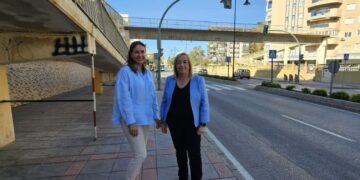 Fuengirola mejorará la imagen de la avenida de las Gaviotas con la demolición de la antigua pasarela peatonal de la N-340