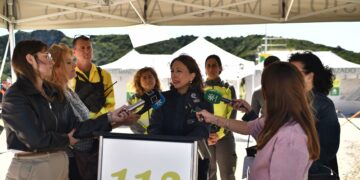 La Junta prueba la respuesta en caso de incendio forestal en un simulacro en Casares