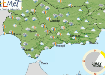 Puente de Mayo pasado por agua en la Costa del Sol: aviso amarillo este jueves y viernes