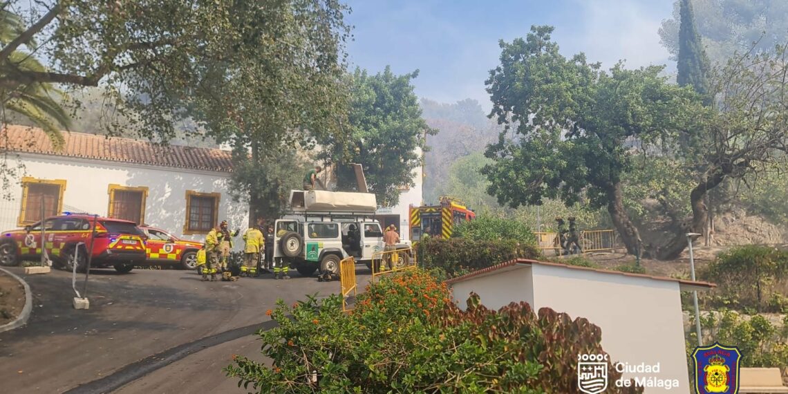 Fallece una mujer en el incendio de una vivienda en Churriana