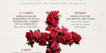 Torremolinos celebra las Cruces de Mayo con la participación de seis colectivos