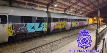 Desarticulado un grupo especializado en grafitis en trenes: 29 detenidos y daños de 1,5 millones de euros