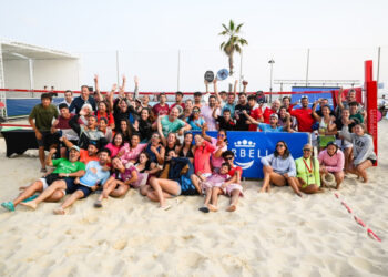 Marbella debuta con éxito como sede del  Campeonato de España de Tenis Playa