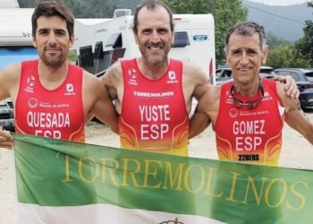 El torremolinense Pepe Yuste se proclama campeón del mundo de Triatlón Cross en Pontevedra