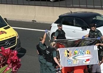 Fallece una mujer en un accidente de moto en la A-7 a la altura de Mijas