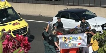 Fallece una mujer en un accidente de moto en la A-7 a la altura de Mijas