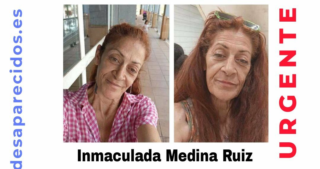 Diez días sin rastro de Inmaculada Medina, mujer de 55 años desaparecida en Benalmádena