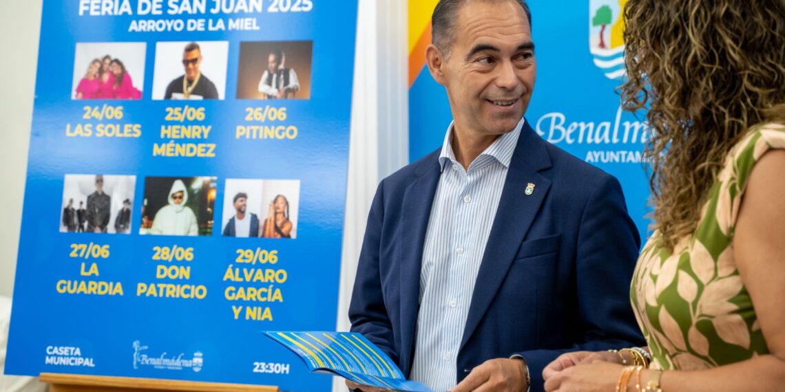 Las Soles, Henry Méndez o Pitingo en Arroyo de la Miel: así será la Feria y Fiestas de San Juan 2025