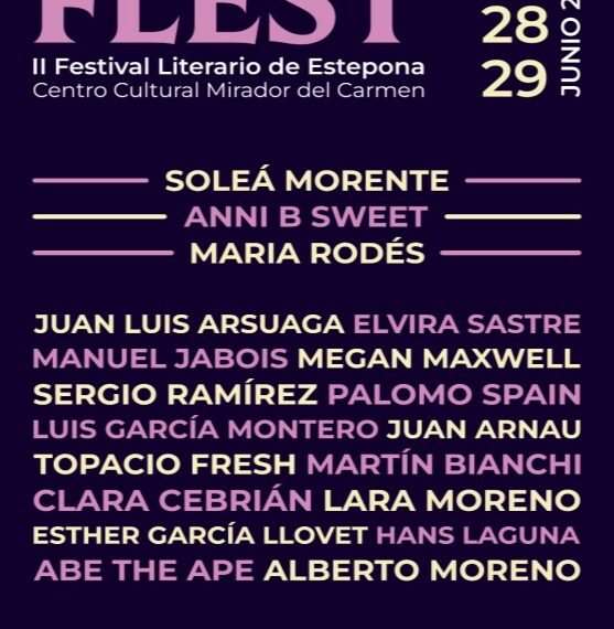 Arranca el II Festival Literario de Estepona con Megan Maxwell, Luis García Montero y Coco Dávez como protagonistas