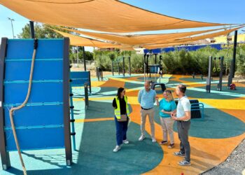 El Ayuntamiento de Fuengirola ultima las obras de creación de un gimnasio al aire libre en el Parque de La Loma para incrementar su oferta deportiva