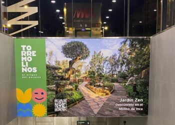 Así es la campaña promocional de Torremolinos en el metro de Málaga, prevista para alcanzar cerca de cinco millones de impactos