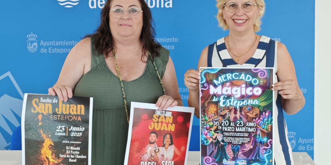 Estepona tendrá en la Noche de San Juan un concurso de Quemas, concierto de Rasel y Sara de ‘Las Chuches’ y un mercado mágico